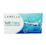 Labella Soft Clear Prescription Transparent Monthly Lens