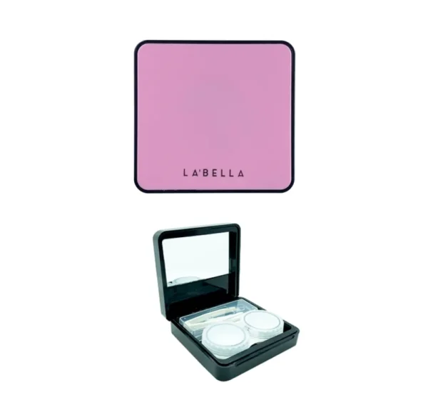 Pink Color Magnetic Lens Case Square Box