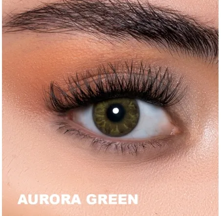 Fxeyes Aurora Green Yearly Lenses