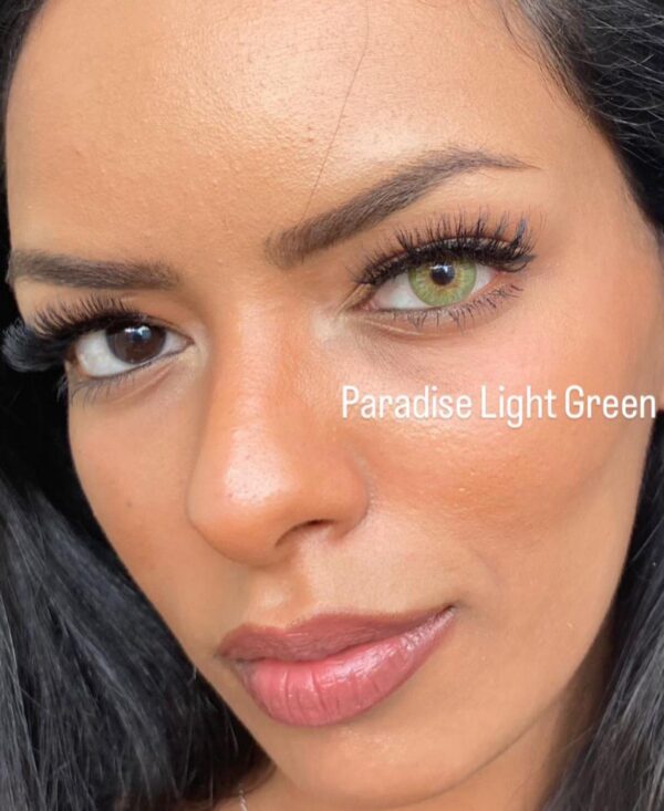 Fxeyes Paradise Light Green Yearly Lenses - Image 3