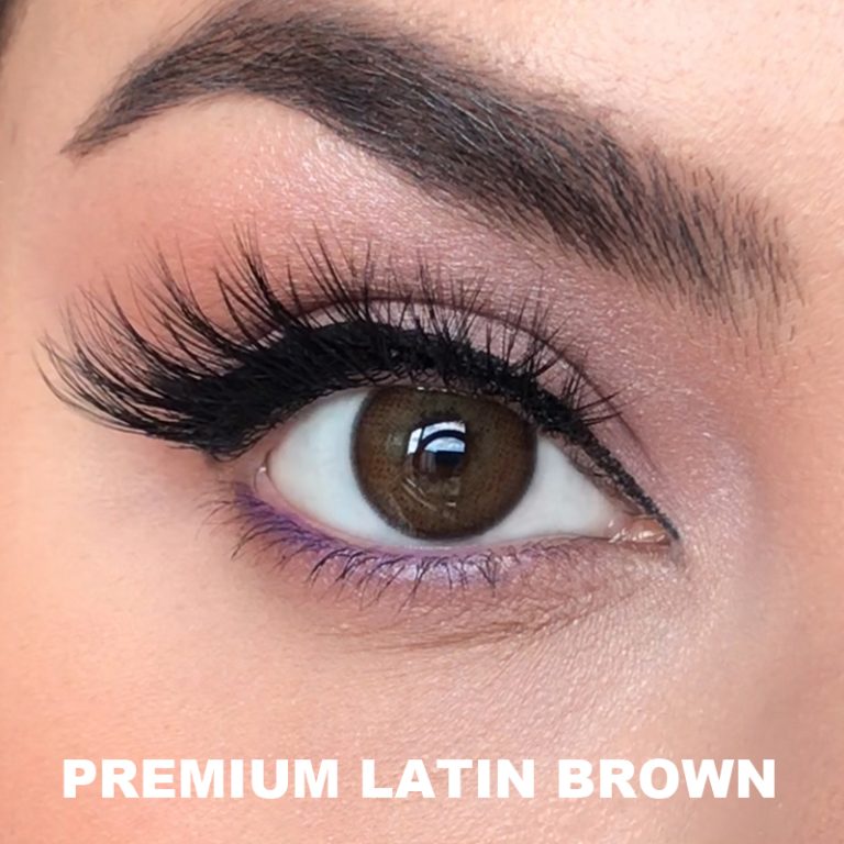 latin brown lens